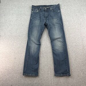 Levi's 513 Jeans Mens 32x30 (32x29) Slim Fit Straight Workwear Denim Stretch